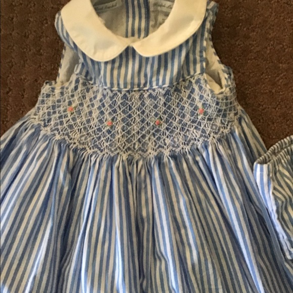 Ralph Lauren Other - 🌷RALPH LAUREN SIZE 18 MONTHS SMOCKED DRESS AND DIAPER COVER